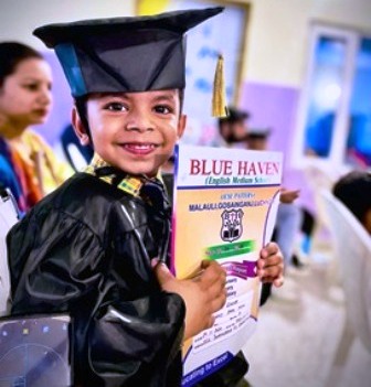 School children learning